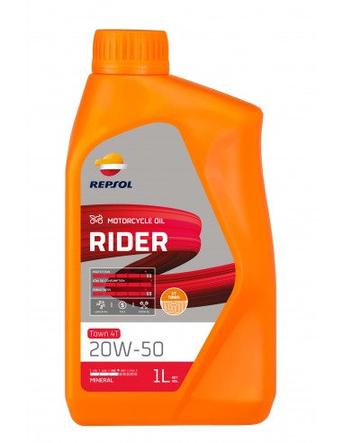 Aceite Repsol Rider Town 4T 20W50 1L