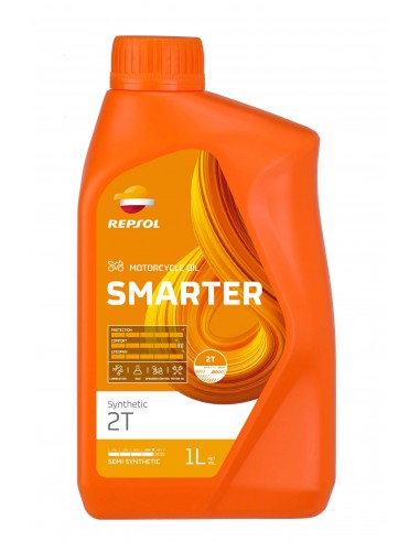 Aceite Repsol Smarter Synthetic 2T 1L