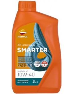 Aceite Repsol Smarter Synthetic 4T 10W40 1L