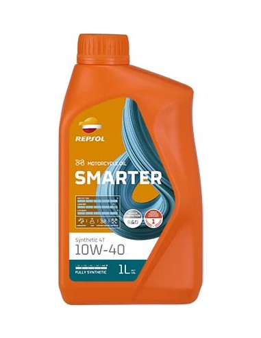 Aceite Repsol Smarter Synthetic 4T 10W40 1L