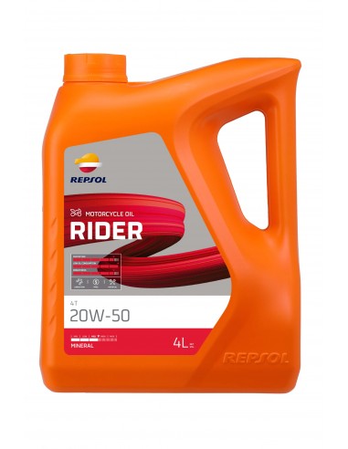Aceite Repsol Rider 4T 20W50 4L