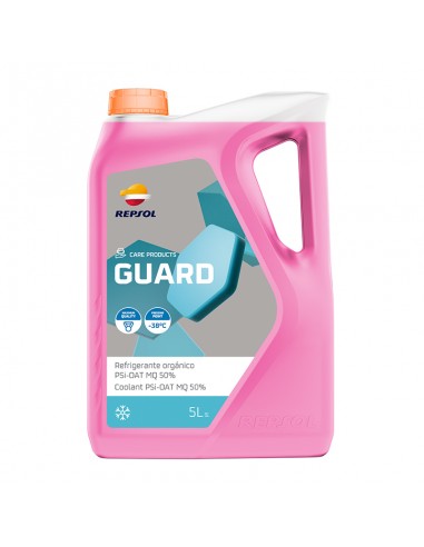 Refrigerante Repsol Guard Refri. Org. Psi-OAT MQ 50% 5L