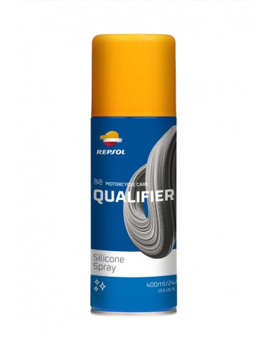 Limpiador y protector silicona Repsol Para Motos 400ml
