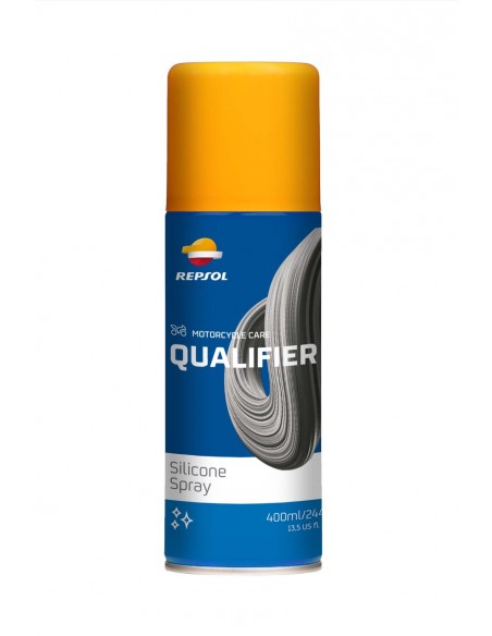 Limpiador y protector silicona Repsol Para Motos 400ml