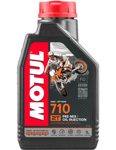 Aceite Motul 710 2t 1l.
