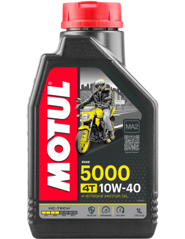 Aceite Motul 5000 10W40 4t 1l.