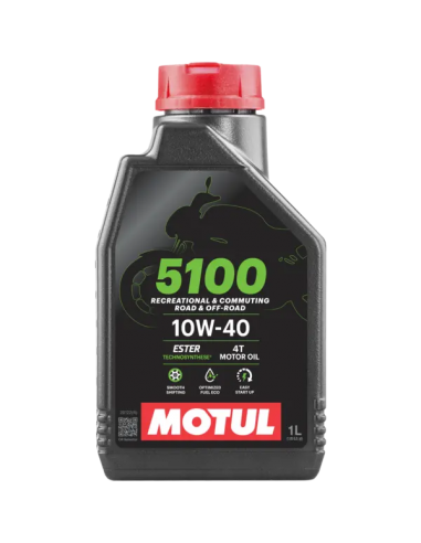 Aceite Motul 5100 10W40 4t 1l.