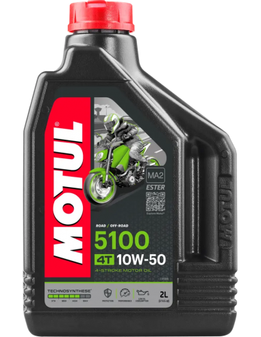 Aceite Motul 5100 10w50 4t 2l