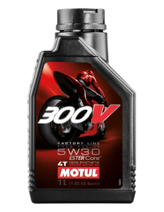 Aceite Motul 300v 5w30 4t Fact Line 1l.