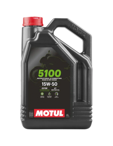 Aceite Motul 5100 15w50 4t 4l