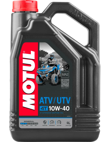 Aceite Motul Quad Atv-Utv 4t 10w40 4L
