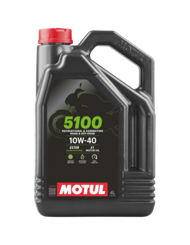 Aceite Motul 5100 10w40 4t 4l.