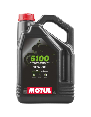 Aceite Motul 5100 10w30 4t 4l.