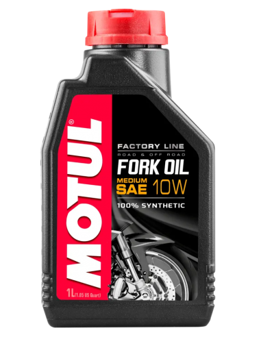 Aceite Motul Fork Oil Factory Line Medium 10w 1l