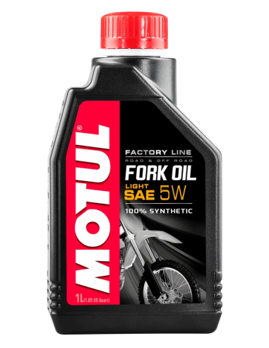 Aceite Motul Fork Oil Factory Light 5w 1l