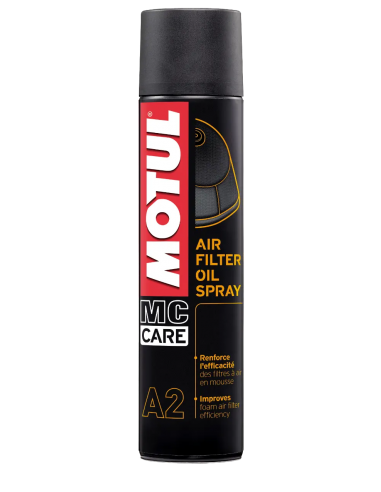 Lubricante Filtro Aire Motul A2 Spray Mc Care 400ml