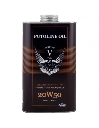 Aceite Putoline Genuine V-Twin 20W-50 1L