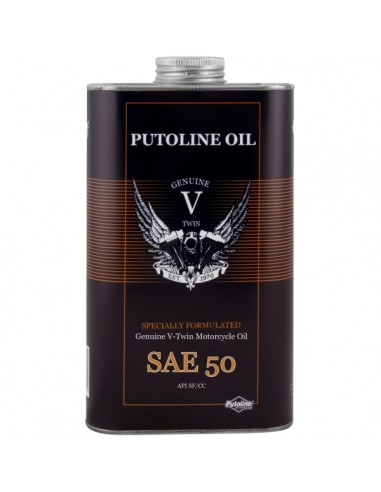 Aceite Putoline Genuine V-Twin SAE 50 1L