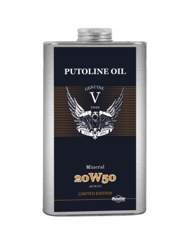 Aceite Putoline V -Twin Mineral 20W-50 1L
