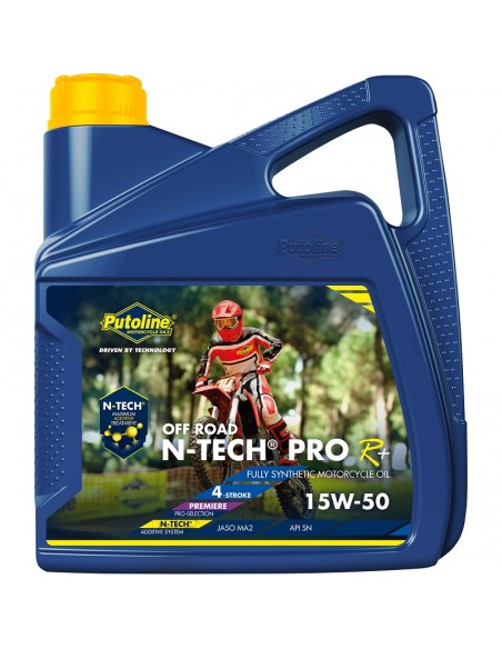 Aceite Putoline N-Tech® Pro R+ Off Road 15W-50 4L