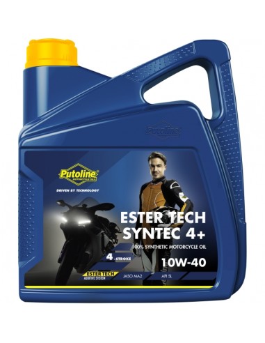 Aceite Putoline Ester Tech Syntec 4+ 10W-40 4L