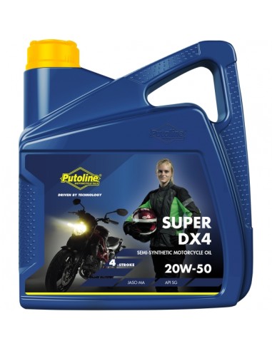 Aceite Putoline Super DX4 20W-50 4L