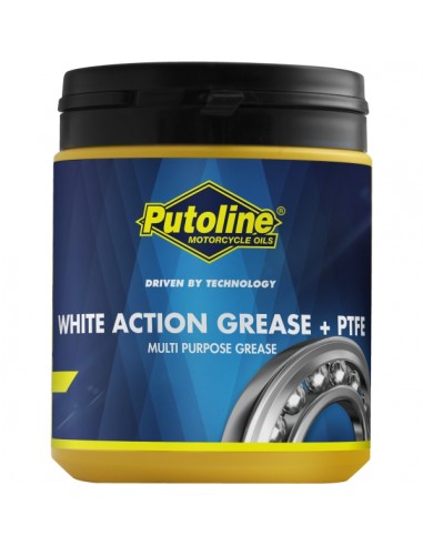 Grasa de cadena Putoline White Action Grease + PTFE 600g