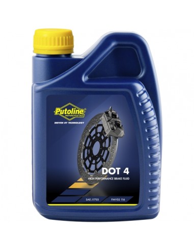 Liquido Frenos Putoline Brakefluid DOT 4 1L