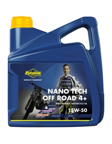 Aceite Putoline Off Road Nano Tech 4+ 15W-50 4L