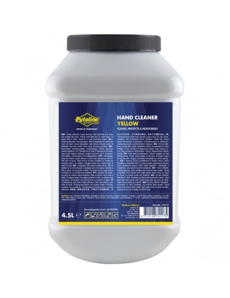 Limpieza Manos Putoline Hand Cleaner Yellow 4,5L