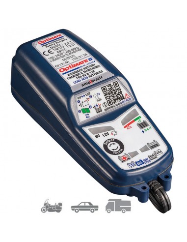 Cargador Baterías Optimate 5 6V-12V TM320