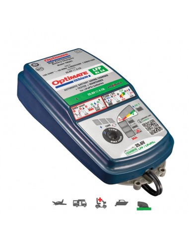 Cargador Baterías Optimate Lithium 8S 5A