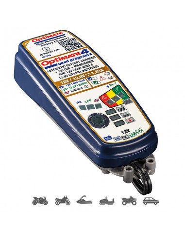 Cargador Optimate 4 Quad Program Premium TM630-PR