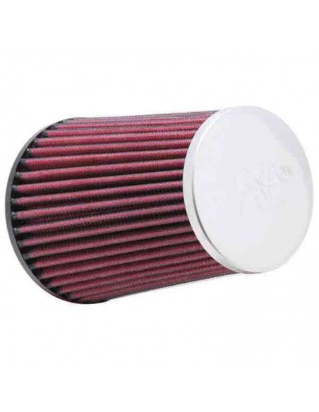 Filtro Potencia K&N Goma c/Tapa cromada D.70mm