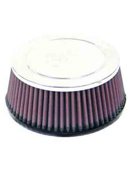 Filtro Potencia K&N Cromado D. 98mm Universal