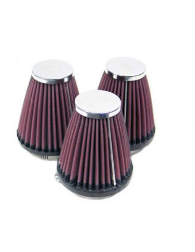 Filtro Potencia K&N Universal D. INT. 70 MM Ovalado