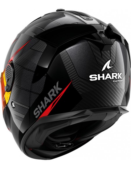 Casco Shark Spartan GT Pro Kultram Carbon | Carbono-negro-rojo