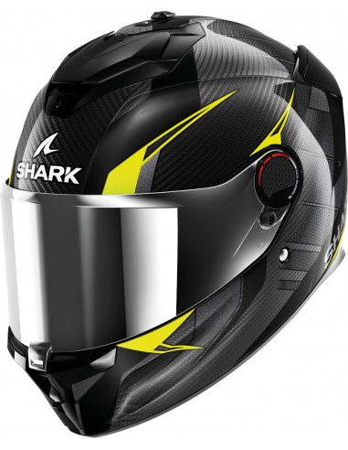 Casco Shark Spartan GT Pro Kultram Carbon | Carbono-negro-amarillo