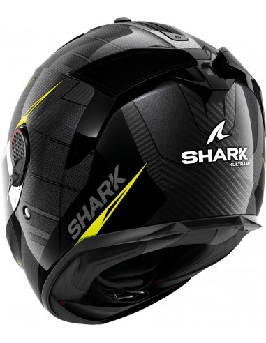 Casco Shark Spartan GT Pro Kultram Carbon | Carbono-negro-amarillo