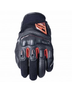 Guantes Five RS2 Evo  | Negro y rojo