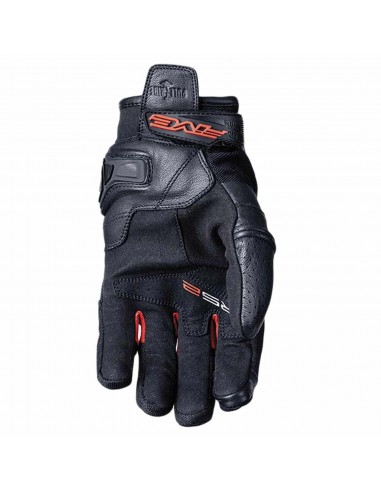 Guantes Five RS2 Evo  | Negro y rojo
