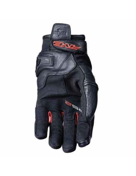 Guantes Five RS2 Evo  | Negro y rojo