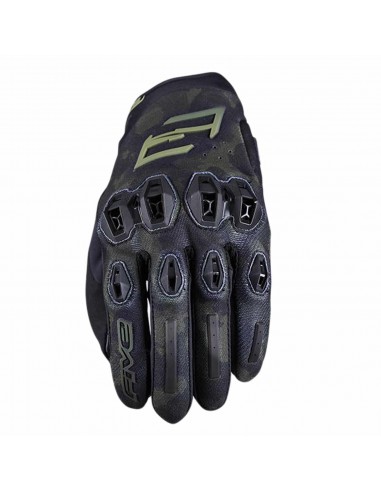 Guantes Five Stunt Evo 2   | Camo y caqui