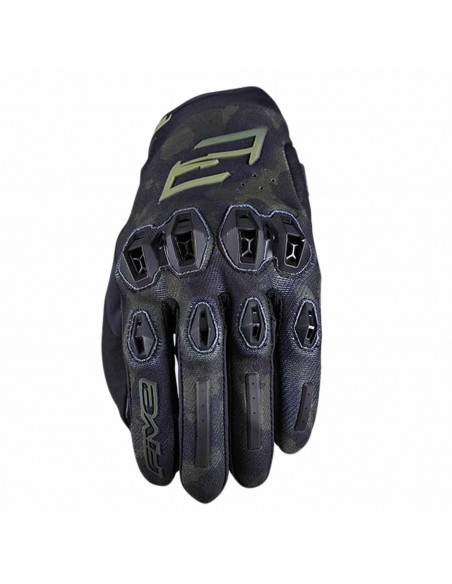 Guantes Five Stunt Evo 2   | Camo y caqui