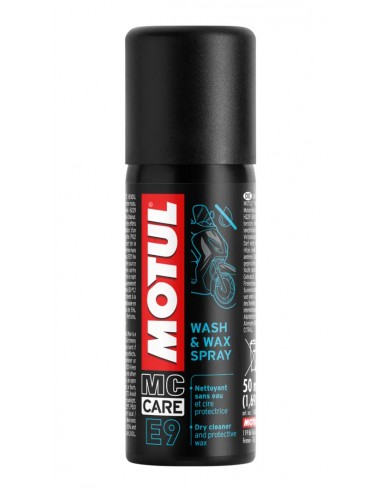 Limpiador Motul Mc Care E9 Wash&Wax Spray 50ml