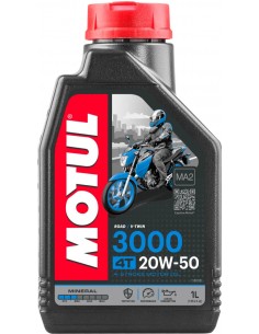 Aceite Motor Motul Moto 3000 20W50 4T 1L