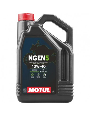 Aceite Motor Motul NGen 5 10W40 4T 4L