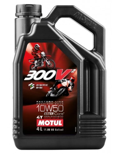 Aceite Motor Motul 300v2 Factory Line 10W50 4L