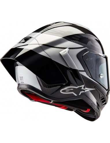 Casco Alpinestars Supertech R10 Element | Carbono-plata-negro