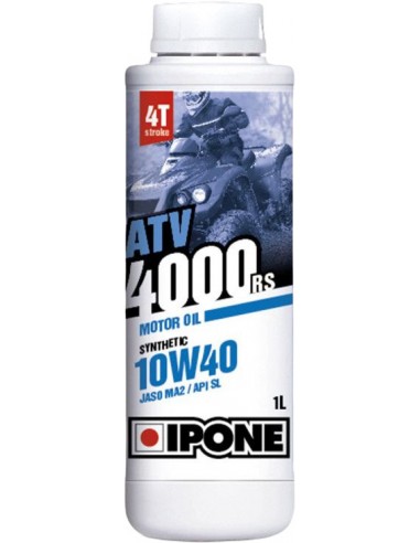 Aceite Ipone ATV 4000 RS 10W40 1L 4T